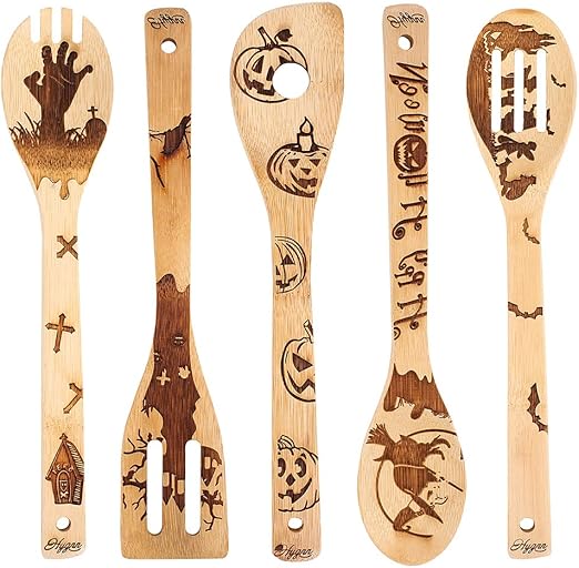 Kitchen Utensils Gadgets Kitchen Dining Dacestar 5 Pcs Wooden