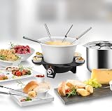 Unold Elegance Fondue Set 48645 1.5L Stainless Steel 900ml Ceramic 1000W 8 view 2