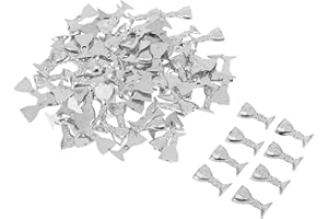 TOYANDONA 100pcs Mini Plastic Silver Chalice Wedding Decoration Miniature Goblets Small Offering Cups