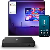 Philips Hue Play HDMI Sync Box 8K, Syncs up to 10 Hue Lights with Video Games, Movies, and Music, Requires Bridge, Supports D