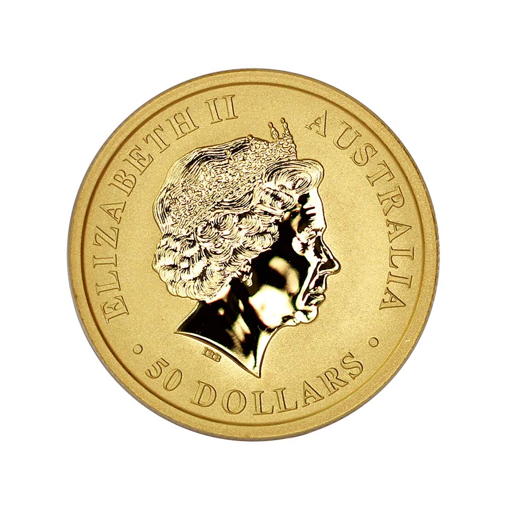 1990 - Present (Random Year) 1/2 oz Australian Gold Kangaroo Coin Brilliant Uncirculated (in Capsule) with Certificate of Authenticity $50 BU