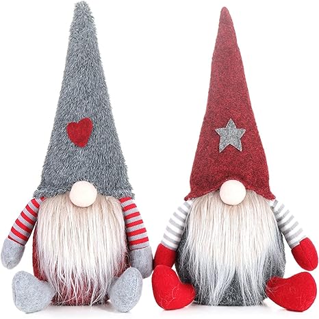 Amazon.com: 2PCS Cute Gnome Doll 