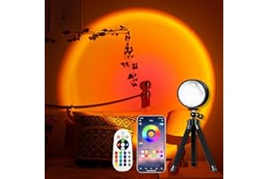 Sunset Lamp Projector -360° Rotatable Multicolor Sunset Light, Led Light for Room/Bedroom Decor, Photography, Party, TikTok L