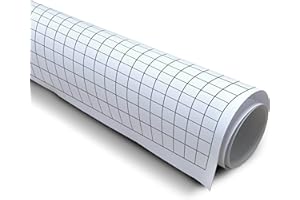 Geyer Instructional Products - 36" x 120" Large Graph Paper Roll, 1/4" Black Grid, Ideal for School Classroom Graphing, Designing Blueprints and Floorplans, Tabletop Gaming and Custom Mapping