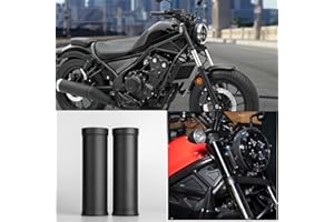 TAZGANTAX Black Motorcycle Front Fork Rubber Gaiters boots Gaitors Shock Absorber Cover Compatible with Ho-nda Rebel CMX 500 CMX 300 Rebel 250 CMX300 Accessories (Upper)