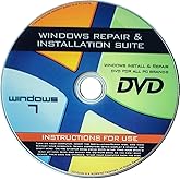 Recovery, Repair & Re-install disc compatible w/ All Versions of Win 7 32/64 bit