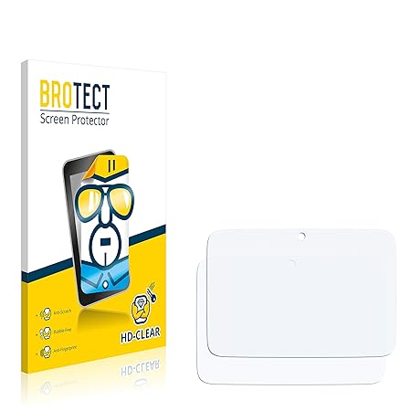 BROTECT Schutzfolie für Clementoni Clempad XL 6.0 Plus 12243 [2er Pack] - klarer Displayschutz