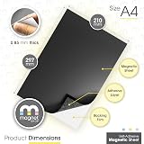 The Magnet Shop TMS Magnetic Sheets Self-Adhesive 0.85mm A4 10 Pack view 2