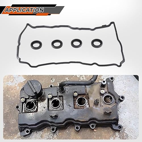 Valve Cover Gasket For 2007–2012 Nissan Altima Sentra 2.5L QR25DE – 5-Piece Set