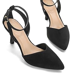 mysoft Women's Pumps Shoes Pointed Toe Kitten Low