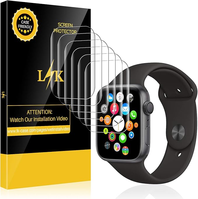 Amazon.com: LK - Protector de pantalla para Apple Watch ...