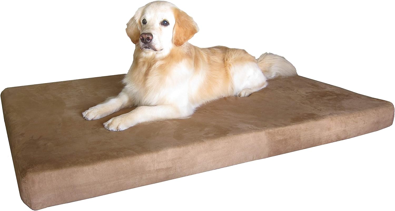 dogbed4less orthopedic gel cooling memory foam dog bed