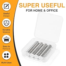 TRYMAG Small 150Pcs Neodymium Magnets, 12x2mm Tiny