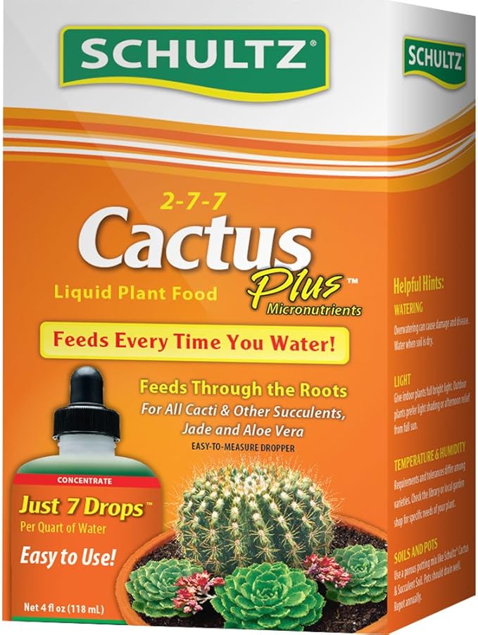 Schultz Cactus Plus 277 Liquid Plant Food, 4Ounce Amazon.co.uk