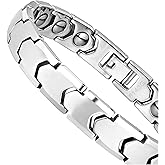 Urban Jewelry Men’s Tungsten Carbide Link Bracelet Collection – 8.3–8.5" Length, 10 mm Heavy Chain, Cross, Track, Box & Wheat Styles, Scratch & Tarnish Resistant, Secure Snap‑Lock, Gift Box