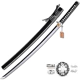 MURASAME Katana Sword Samuri Real 41 inch Clay Tempered Nice Hamon Very Sharp Top Handmade