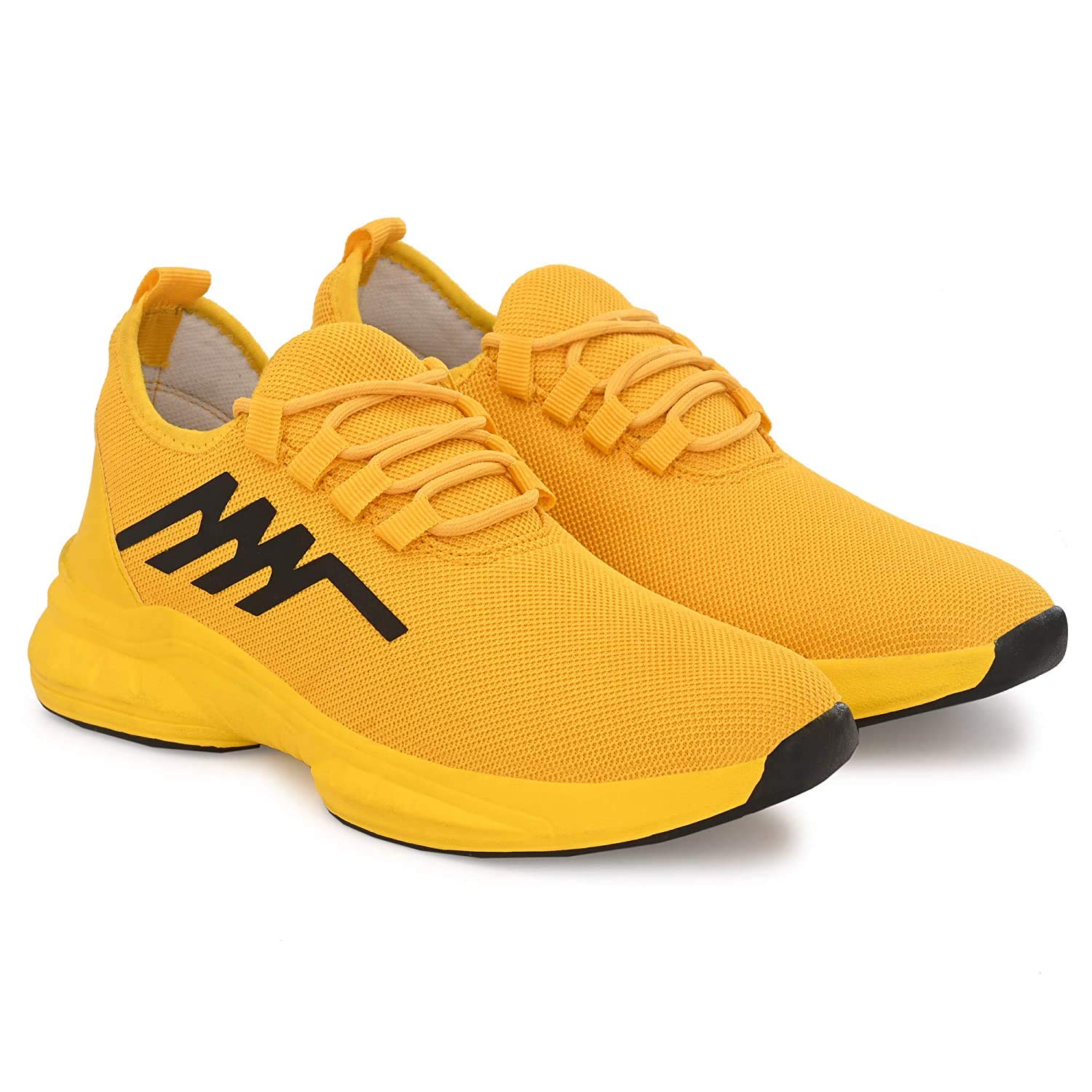 Buy Fashion Store Casual Men's Sports Running Shoes Yellow at Amazon.in