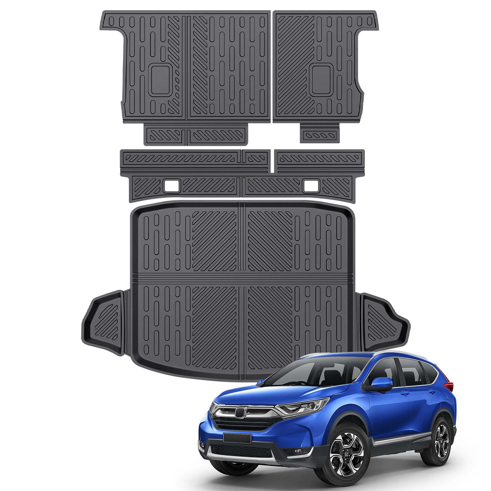 Tapetes De Carpete TPE Para Honda CR-V 2023-2025 - Tapete Para Carro