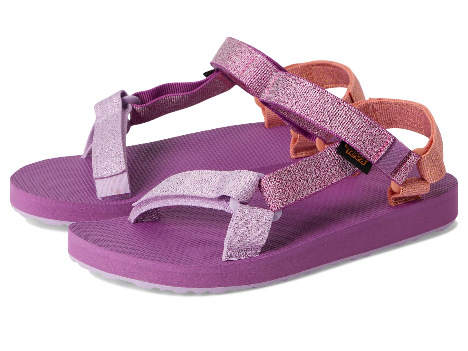 Teva Girls Casual Sandal, Pink/Purple Multi, 1 Little Kid