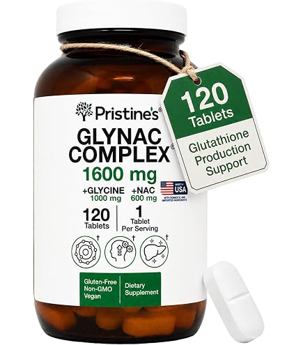 glycine nac glutathione + Powder - 159g | Pure Encapsulations GlyNAC Supplement Complex Large Size