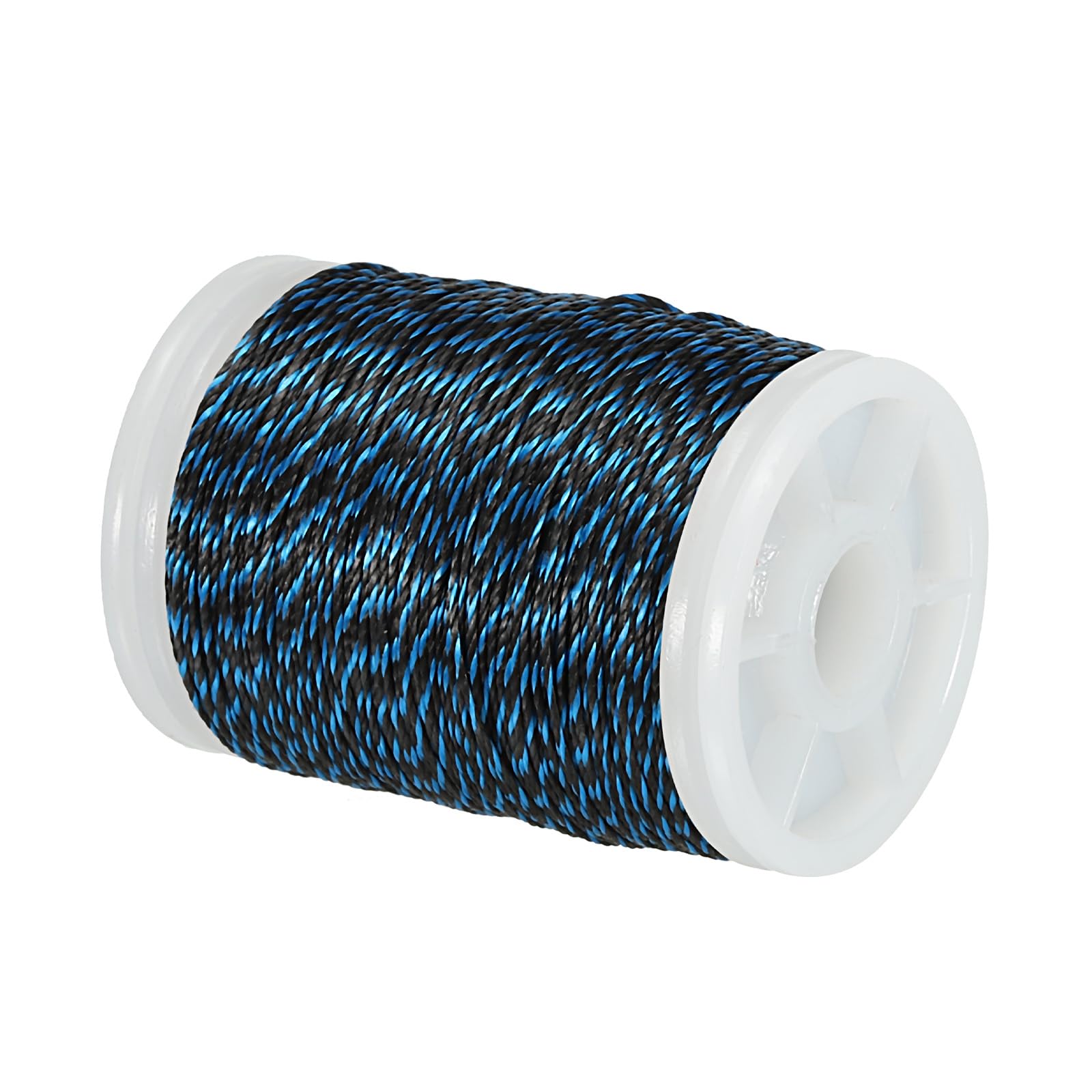 PATIKIL Archery Bow String Serving Thread 120 Yard/110M, 0.03" / 0.8mm Dia Bowstring Thread for Tying Peep Sight Nock Compound Recurve Bow, Navy Blue Black
