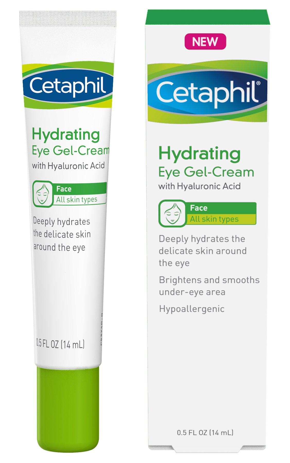 Cetaphil Hydrating Eye GelCream With Hyaluronic Acid Designed to