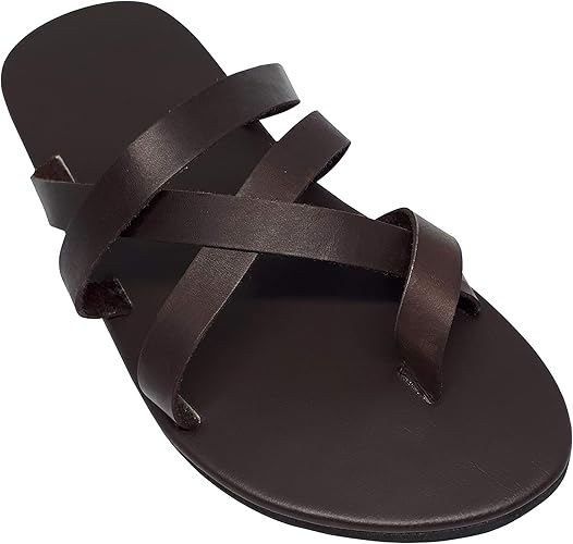 chocolate brown flip flops