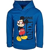 Disney Mickey Mouse Fleece Pullover Hoodie Infant to Big Kid Sizes (12 Months - 18-20)