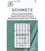 Amazon.com: SCHMETZ Microtex Sharp Sewing Machine Needles