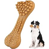 IPTPAS Durable Dog Chew Toy for Aggressive Chewers, Tough Dental Toy for Teeth Cleaning, Boredom & Anxiety Relief, Long-Lasting Toy for All Dog Sizes & Teething Puppies, Keep Them Busy