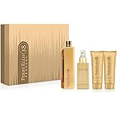 Perry Ellis 18 Sensual 4-Piece Gift Set - Perfume Gift Sets for Women, EDP, Luxury Women's Self Care Kit with Eau de Parfum, Body Mist, Shower Gel, & Body Lotion