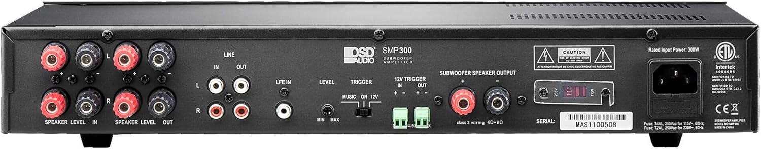 300 watt subwoofer amplifier