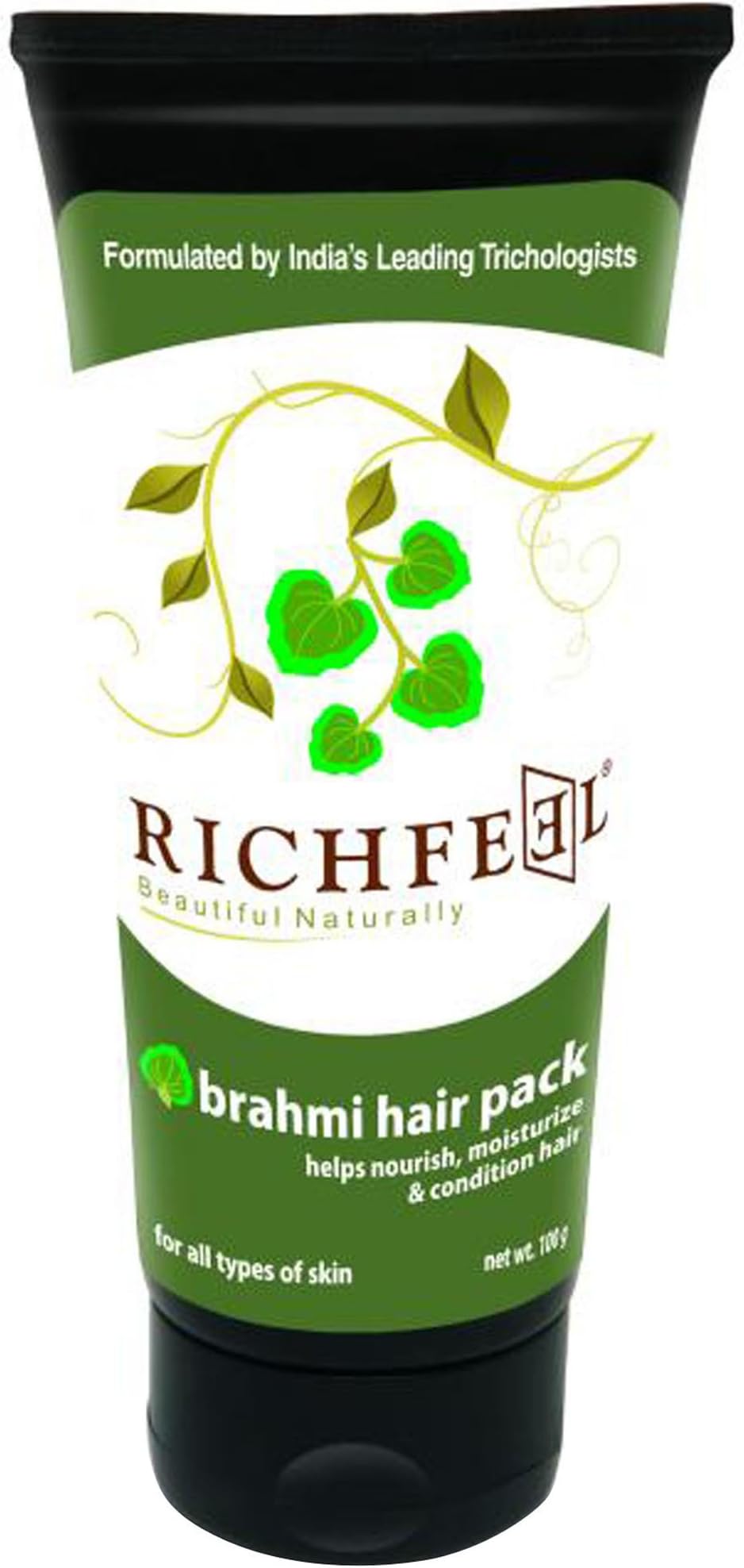 Richfeel Beautiful Naturally Brahmi Hair Pack - Weight Available