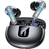 AI Translation Earbuds Real Time,188 Languages Accents Translator 36H Playtime 3-in-1 Translation Earphones 4 ANC Mic for Audifonos Traductores Inglés Español,Bluetooth 5.4 Earphones iOS & Android