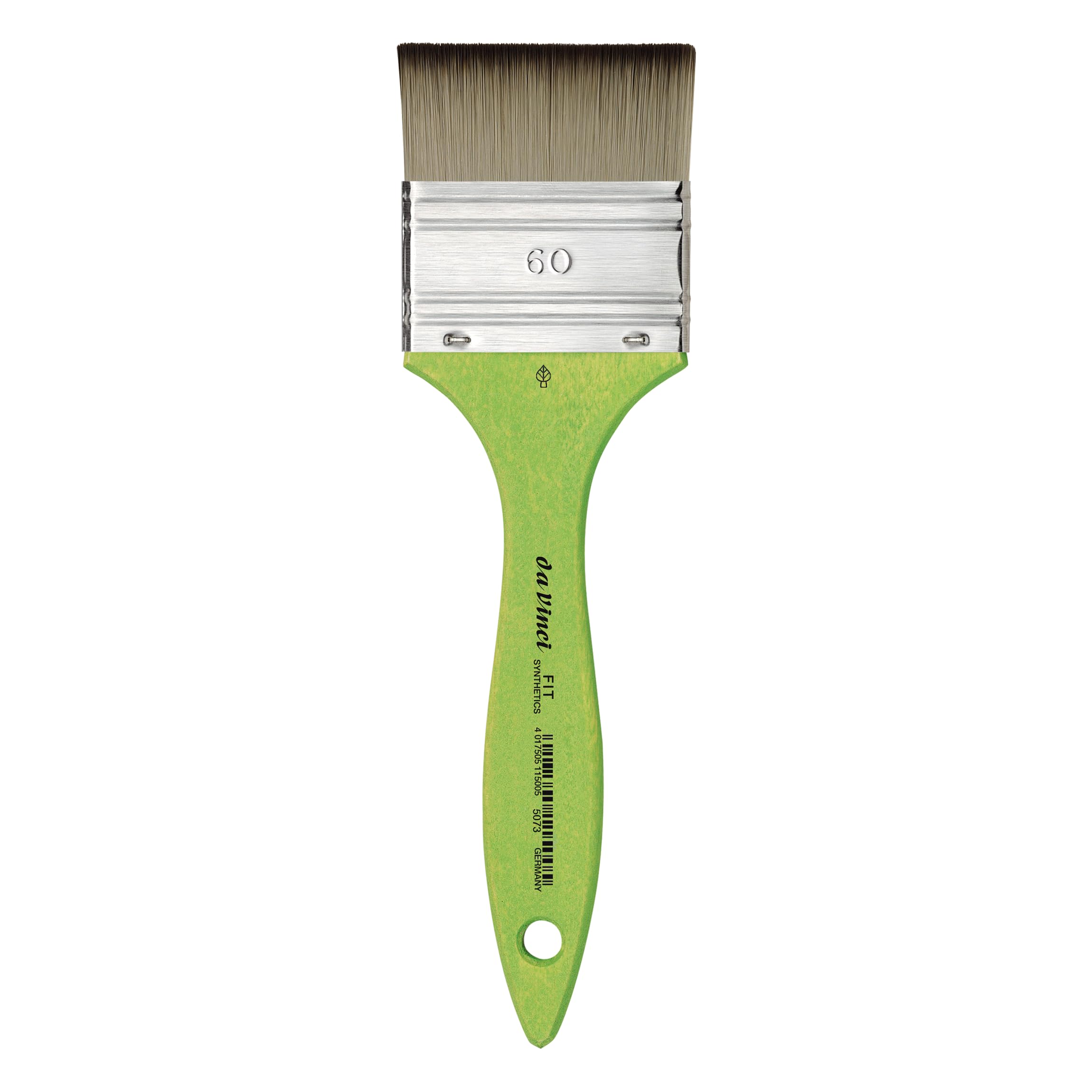 Da Vinci 5073 Series Mottler Brush, 60 mm, Synthetic Fiber, Green, 21 x 6 x 30 cm