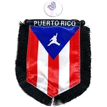 Amazon.com: Bandera de Puerto Rico para accesorios de coche ...