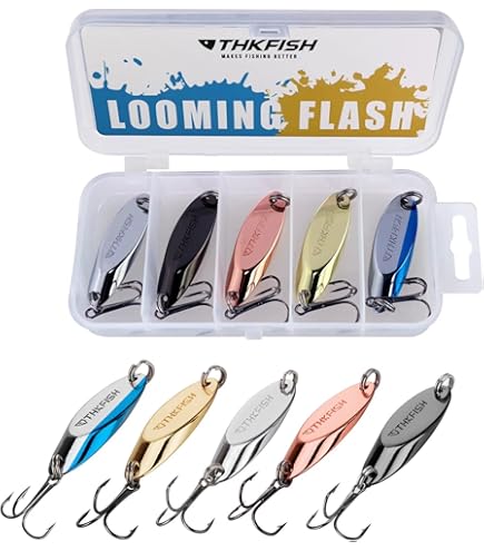 Acme Tackle Trout Spoon Multi Pack 1/8 oz. Metallic : Sports & Outdoors