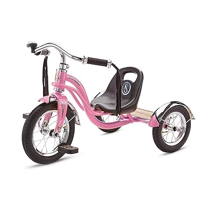 Schwinn Roadster Kids Tricycle, Classic Tricycle, Pink
