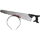 Petitebella Plastic Bloody Saw Headband