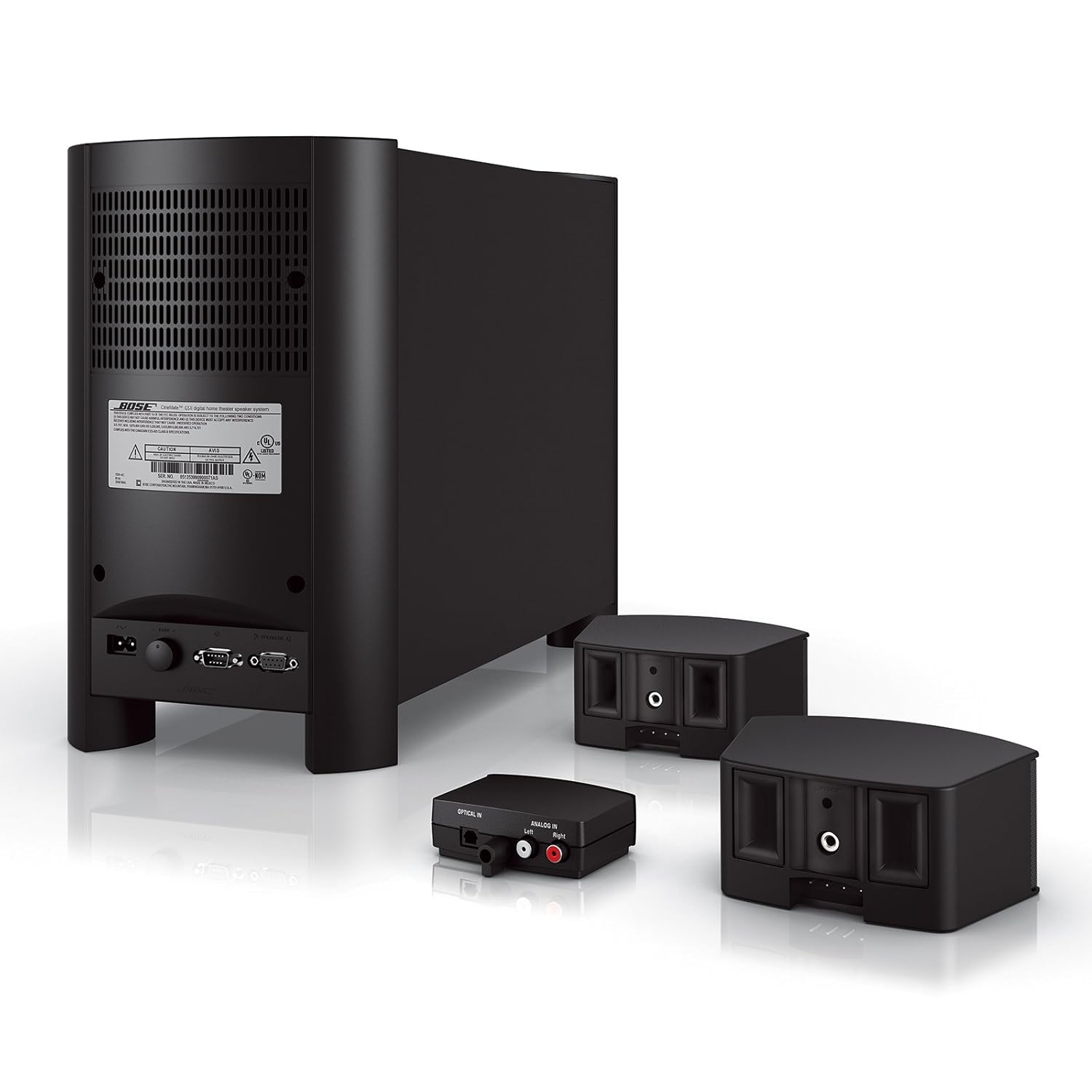Amazon.com: Bose CineMate GS Series II Digital Home Theater Speaker System:  Home Audio & Theater