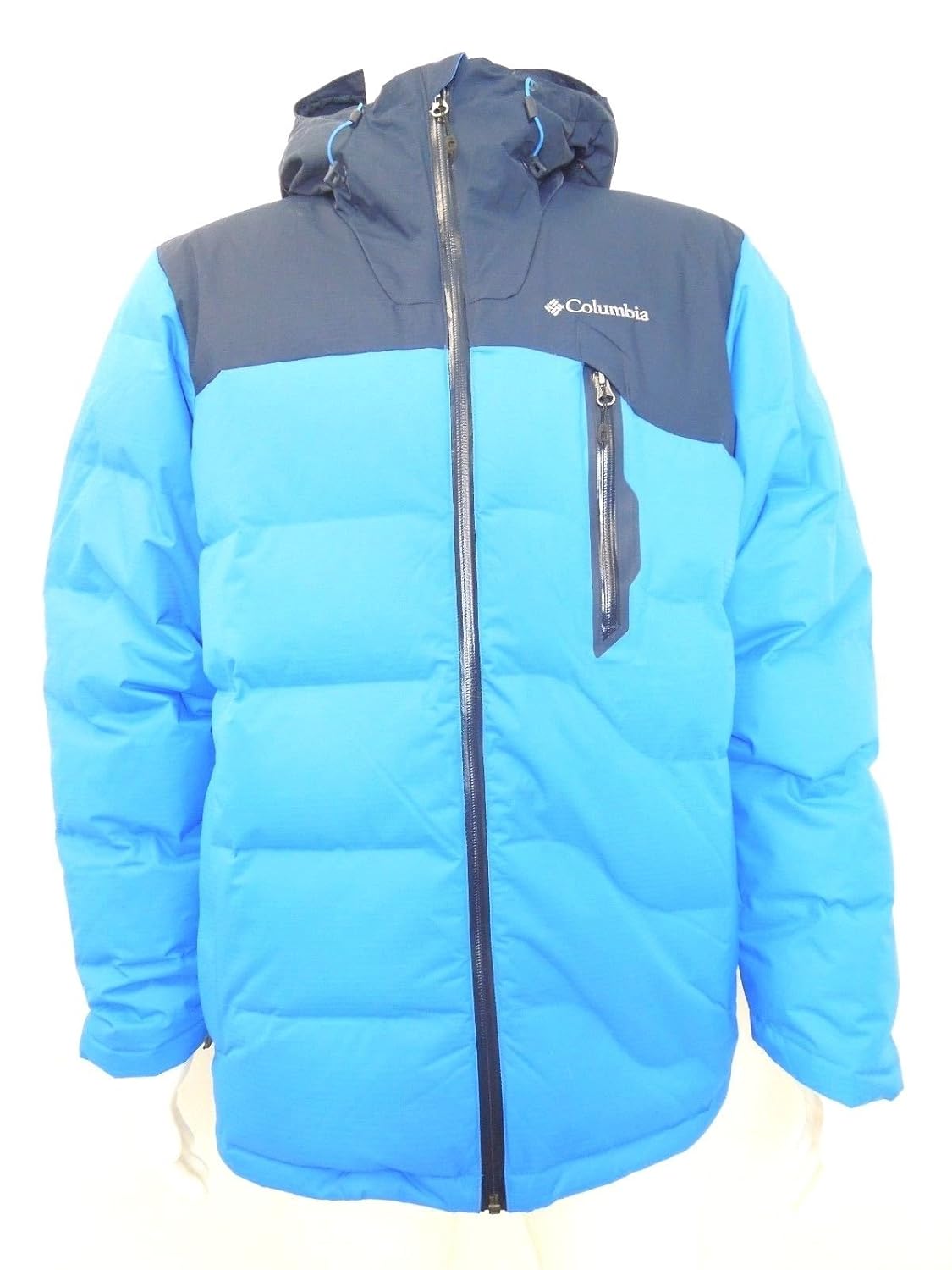 columbia powder down men's jacket