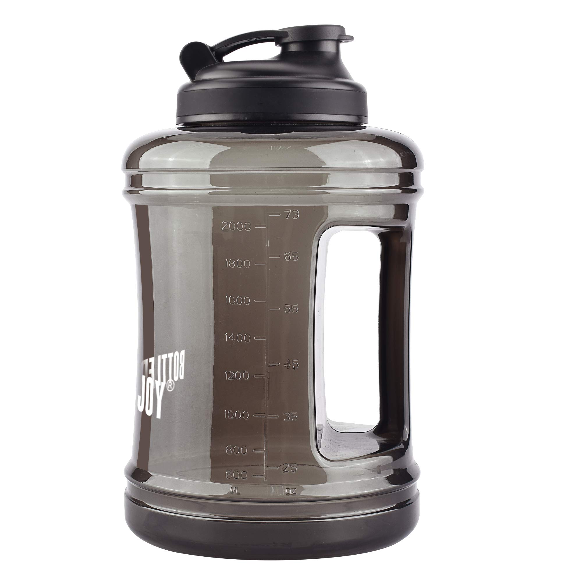 BOTTLED JOY Large Water Bottle, 2.5 Litre Sports Water Bottle with