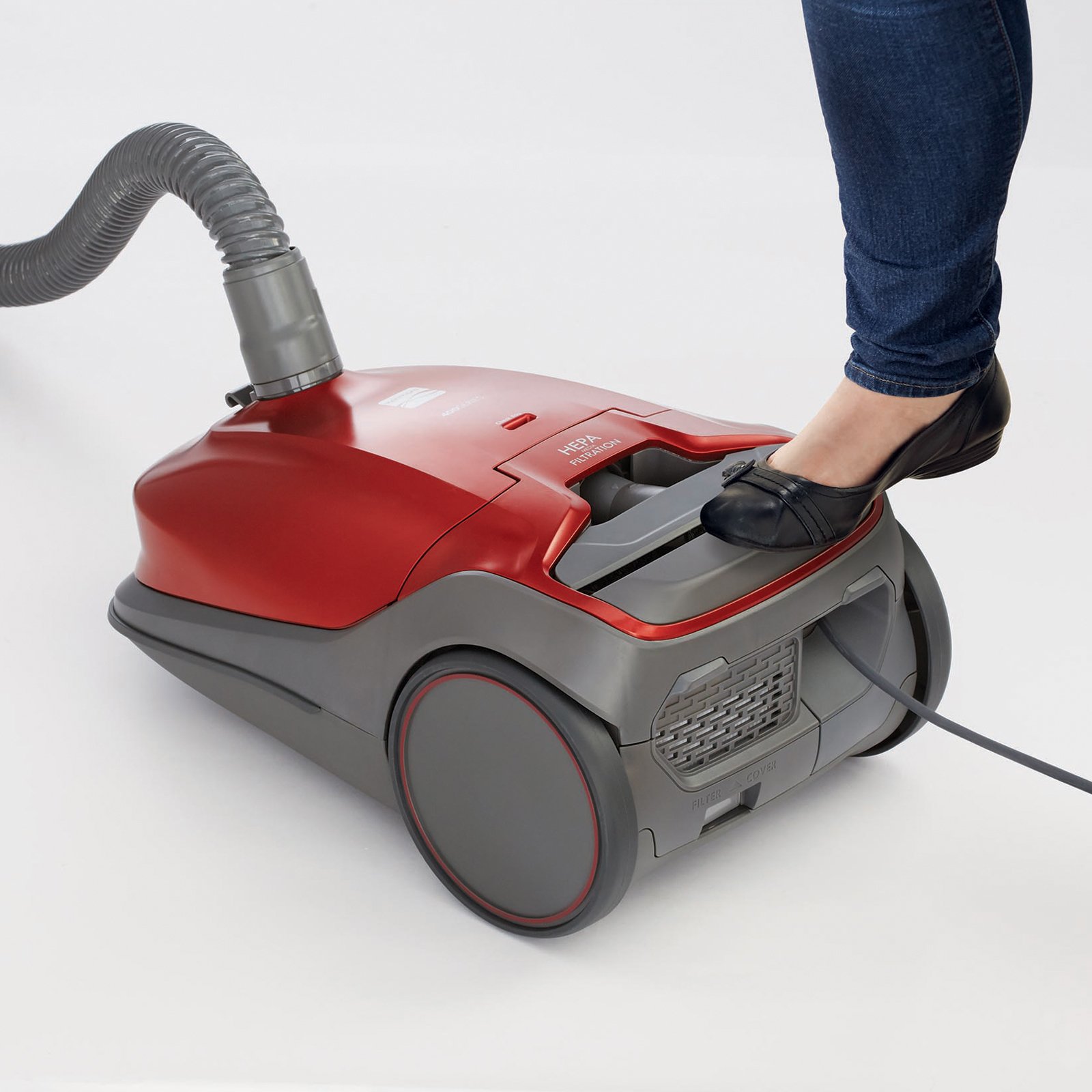 Kenmore 81414 400 Series Bagged Canister Vacuum Cleaner In Red eBay