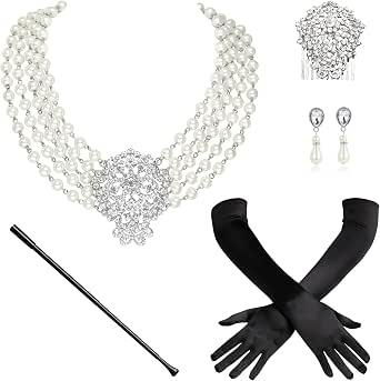 BABEYOND 1920s Gatsby Multilayer 