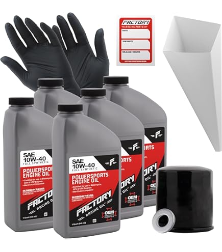 DRIFT マガジン　coffee Amazon.com: Factory Racing Parts Oil Change Kit compatible