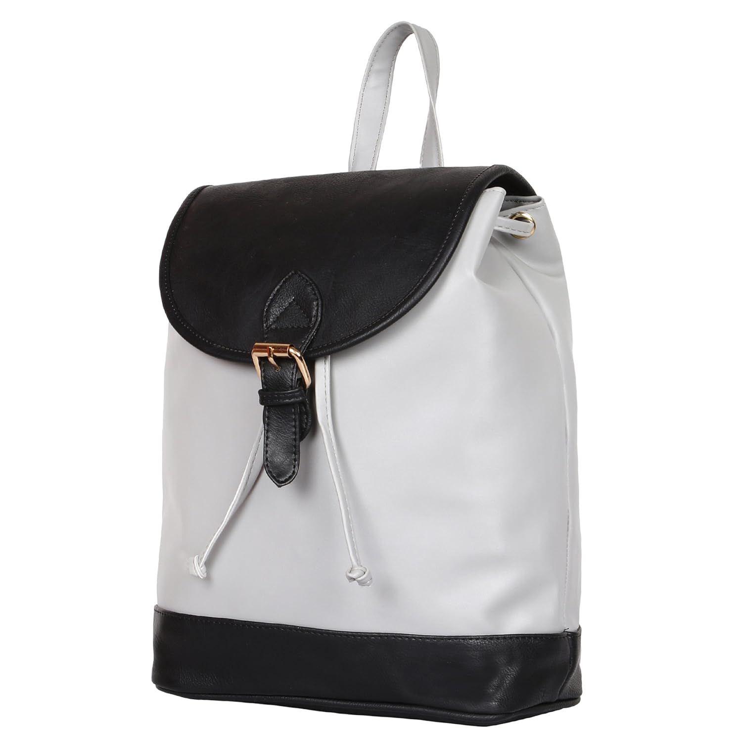 lychee bags pu grey_black kim backpack for girls