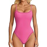 Avidlove Women Square Neck Lace Bodysuit Sleeveless Spaghetti Strap Tank Top Body Suits