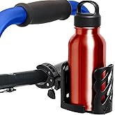 Vive Cup Holder XL - for Rolling Walker, Rollator, Wheelchair, Electric Mobility Scooter, Stroller, Bike & Chair, Adjustable Drink Holder, Cup Carrier, Universal Compatibility, Adjustable Base, 360°