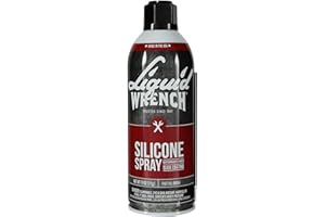 Liquid Wrench M914 Silicone Spray - 11 oz (Package may vary), Black Wrought Iron