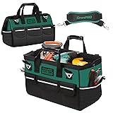 GRENPRO 16" Tool Bag,Large Heavy Duty Tool